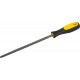 Рашпиль STAYER 16635-20-2 "PROFI" круглый, двухкомпонентная рукоятка, № 2, 200мм